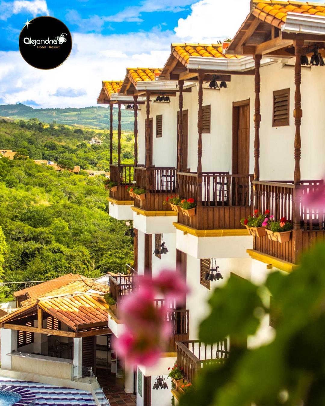 Alejandria Resort Barichara Exterior foto